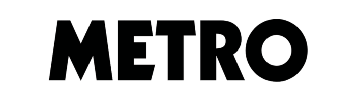 Metro logo – Gofrendly featured in Metro – Social app for women to make friends and connect